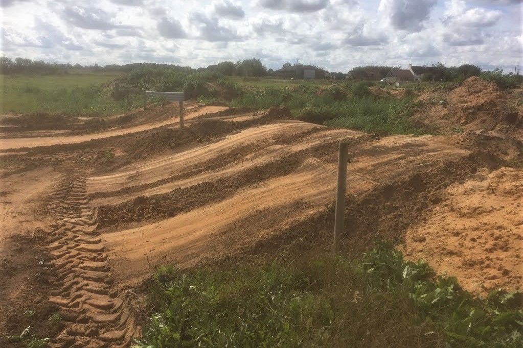 Construction of the wartime trenches is now underway - attracting interest from living history groups across the UK and Europe