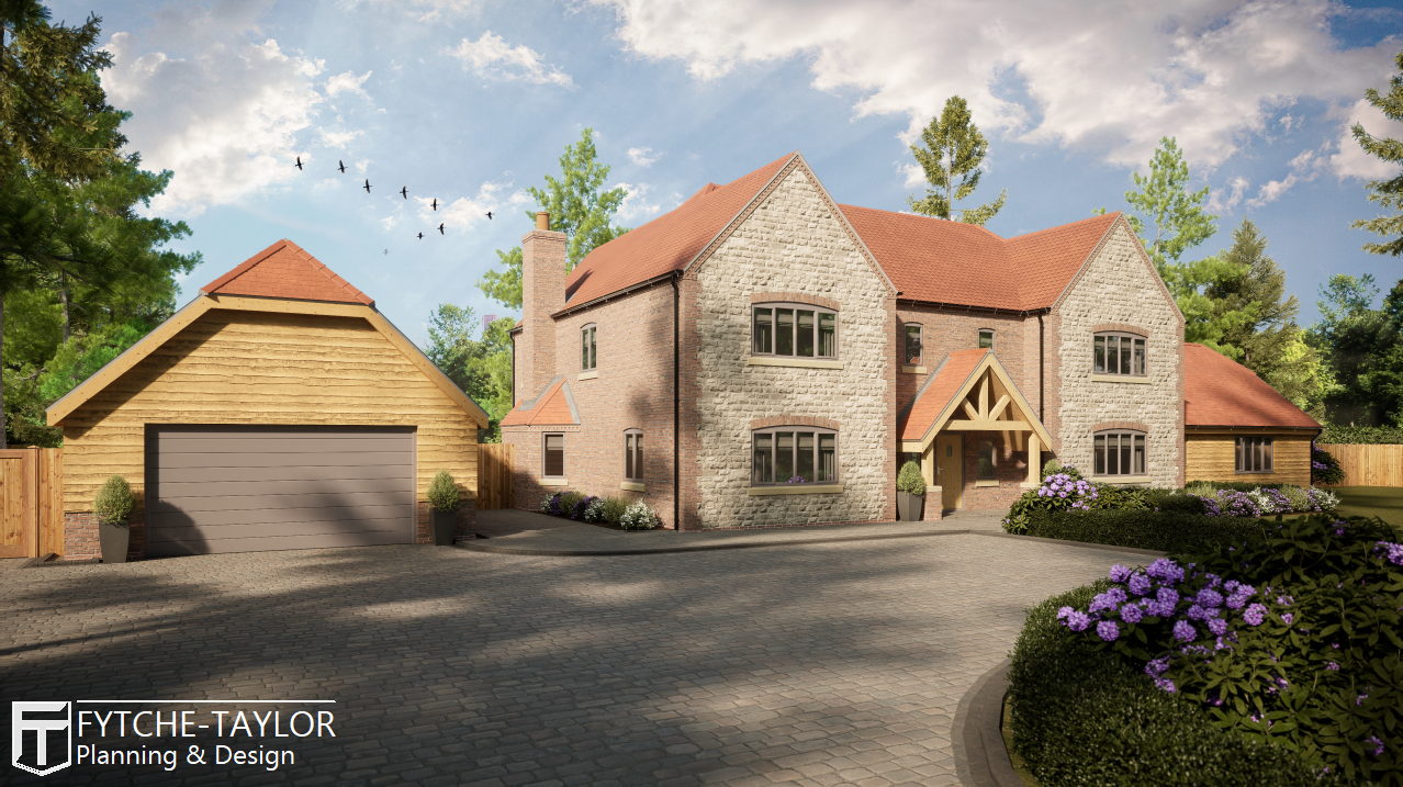 Plans approved for a substantial new self-build family home in Sudbrooke near Lincoln