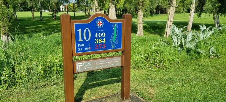 Lincoln Golf Course near Torksey - Fytche-Taylor Planning are a course sponsor
