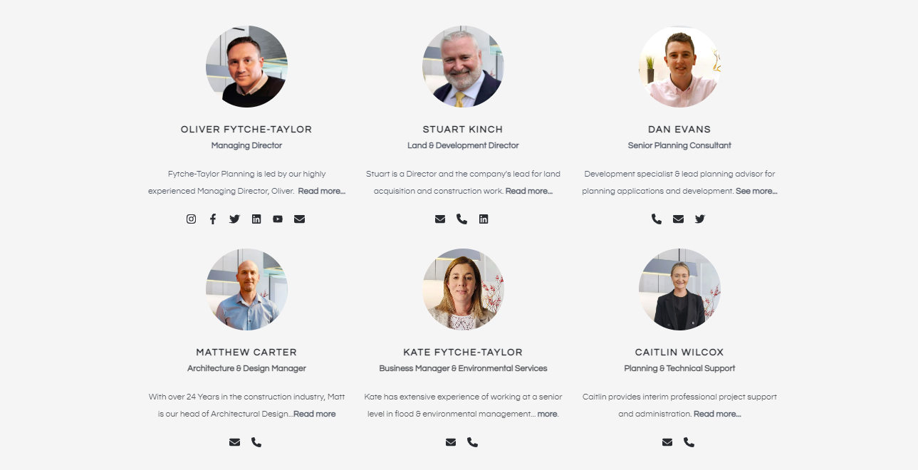 Our team in growing! Meet the development experts at Fytche-Taylor Planning & Design