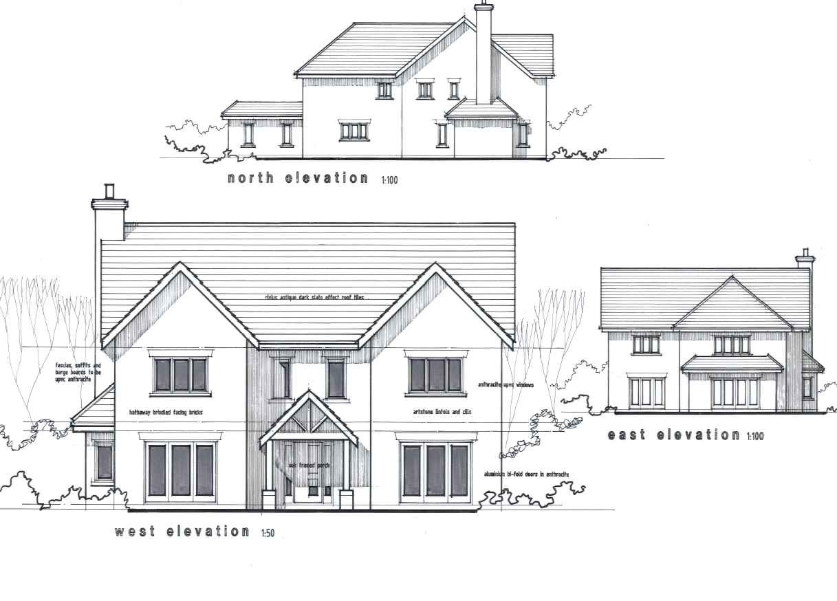 A unique design self-build home set within an established plot in the beautiful village of Sudbrooke near Lincoln