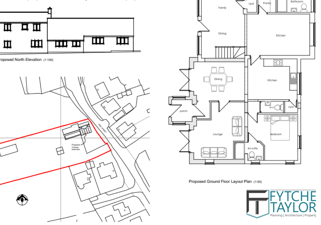 Planning permission granted in just 7 weeks for a beautifully designed home renovation 