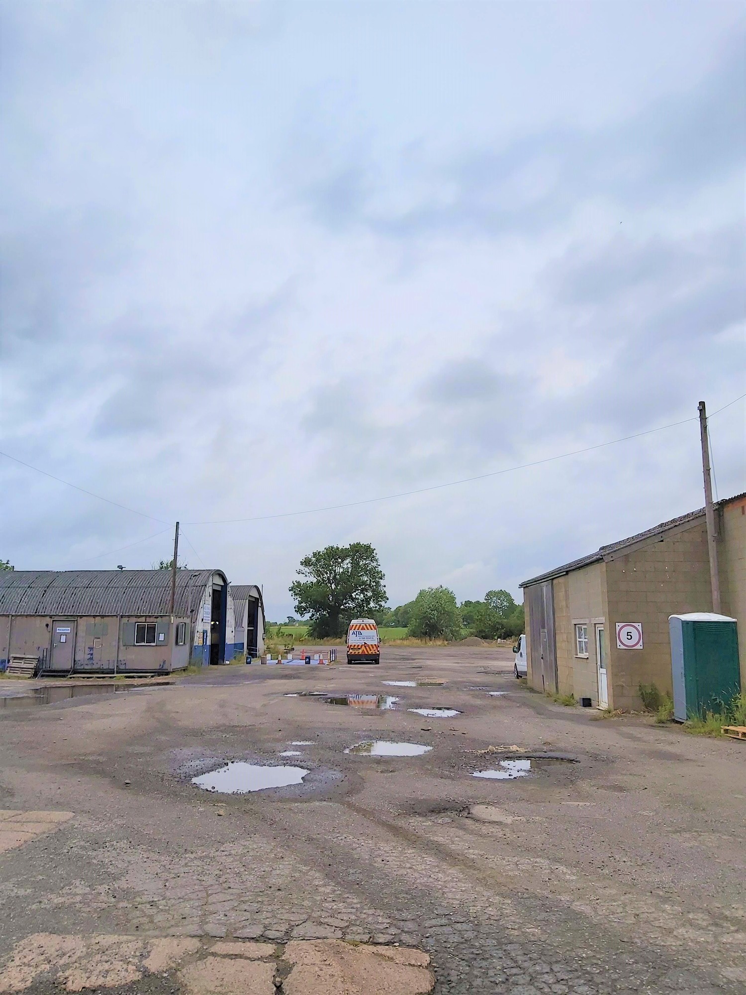 Existing Nissen Huts to be replaced - planning application approved for redevelopment of Fosters Yard in Langworth near Lincoln