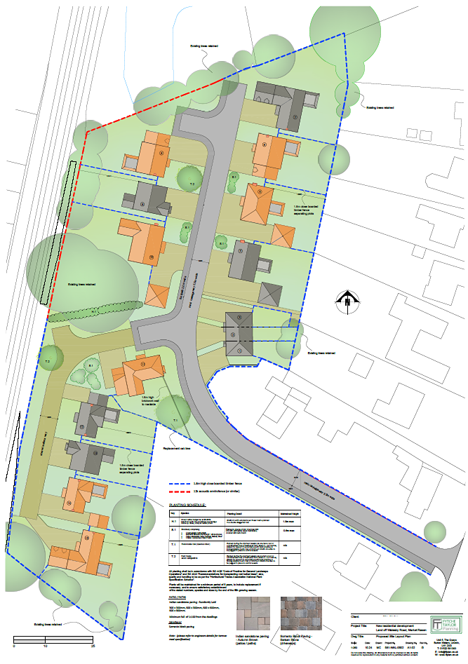 Exclusive development of 15 homes in Market Rasen