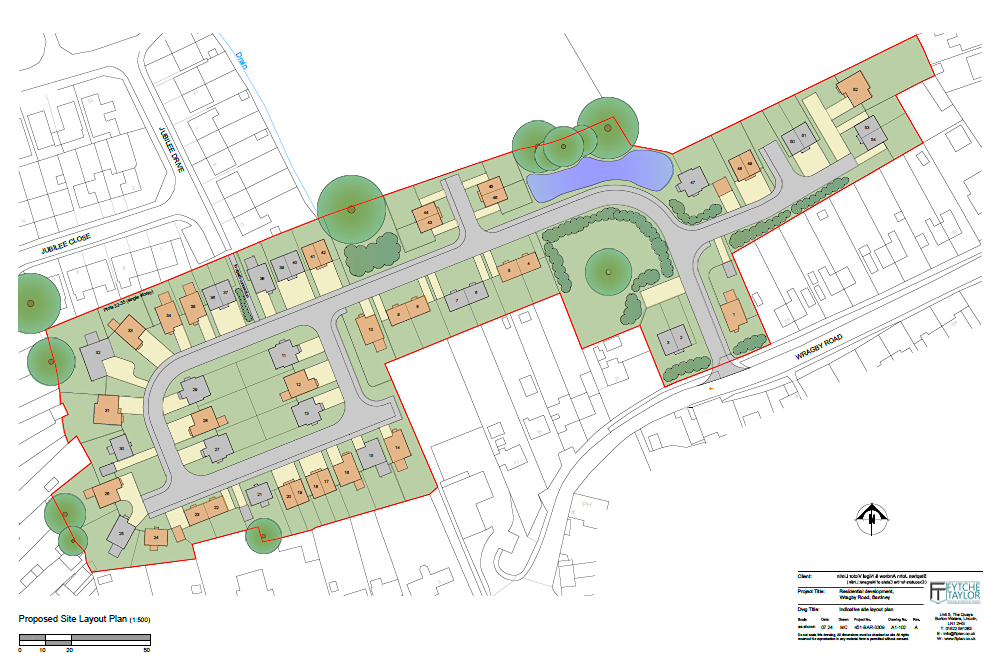 Fytche-Taylor proudly celebrates securing planning permission for 54 new homes in Bardney, Lincolnshire