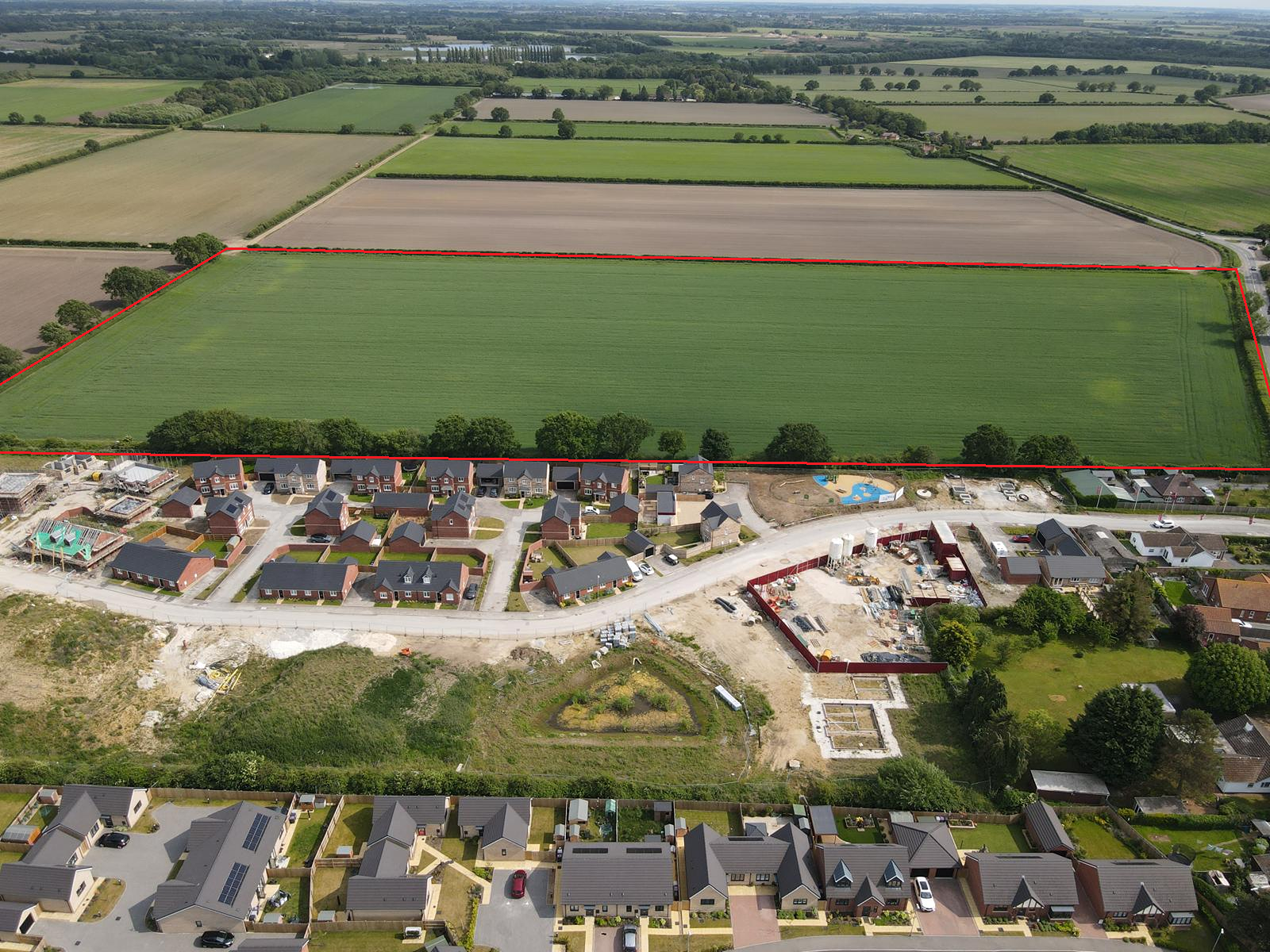 Plans for a new Major Residential Development submitted in Woodhall Spa
