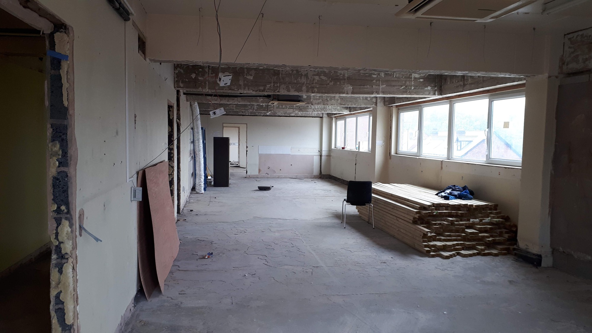 Plans approved for the conversion of cottages to office space for Bradshaw Transport in Sturton by Stow