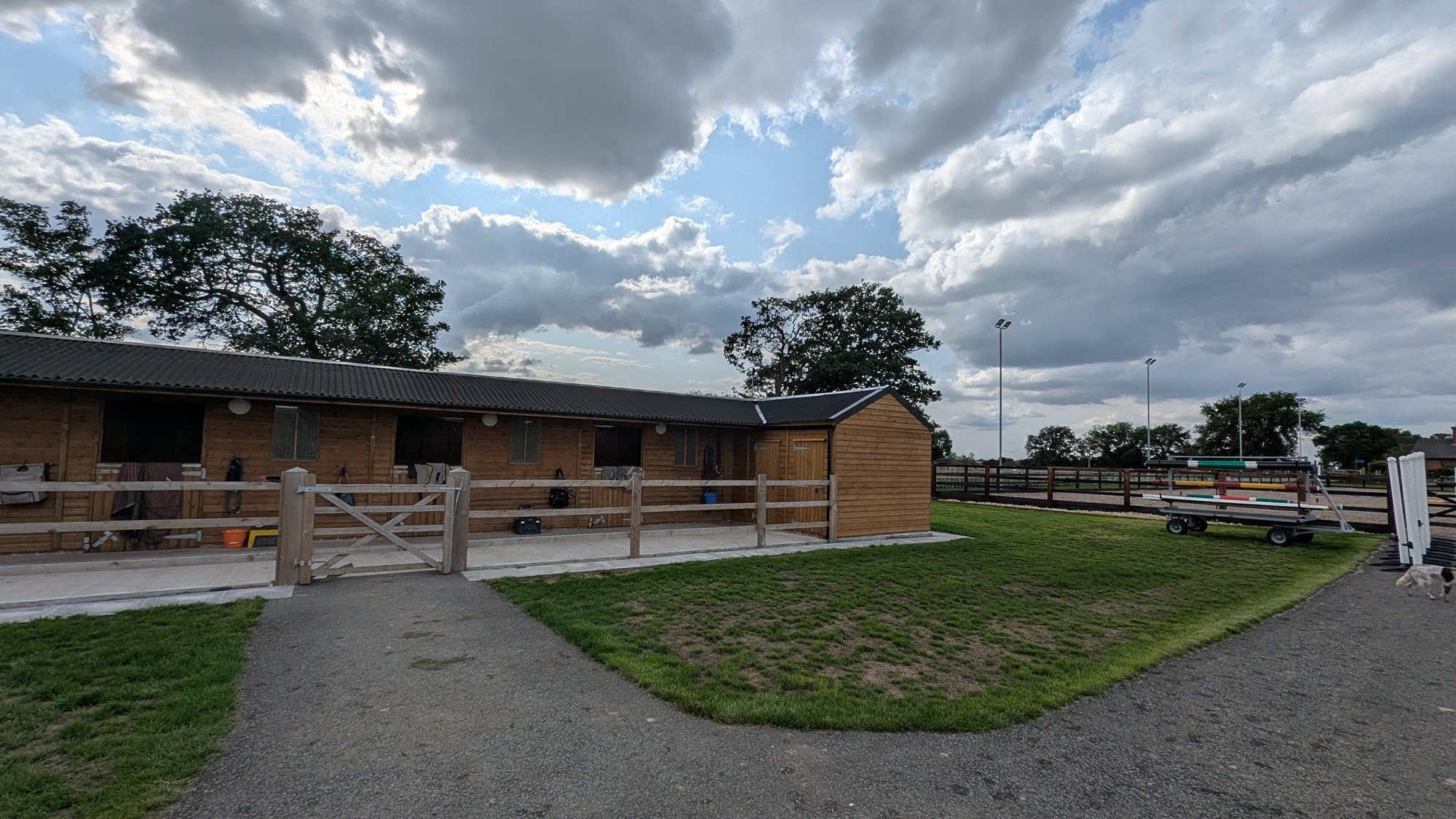 Proposed site for new equestrian development at Carr Farm, Thorney, Nottinghamshire