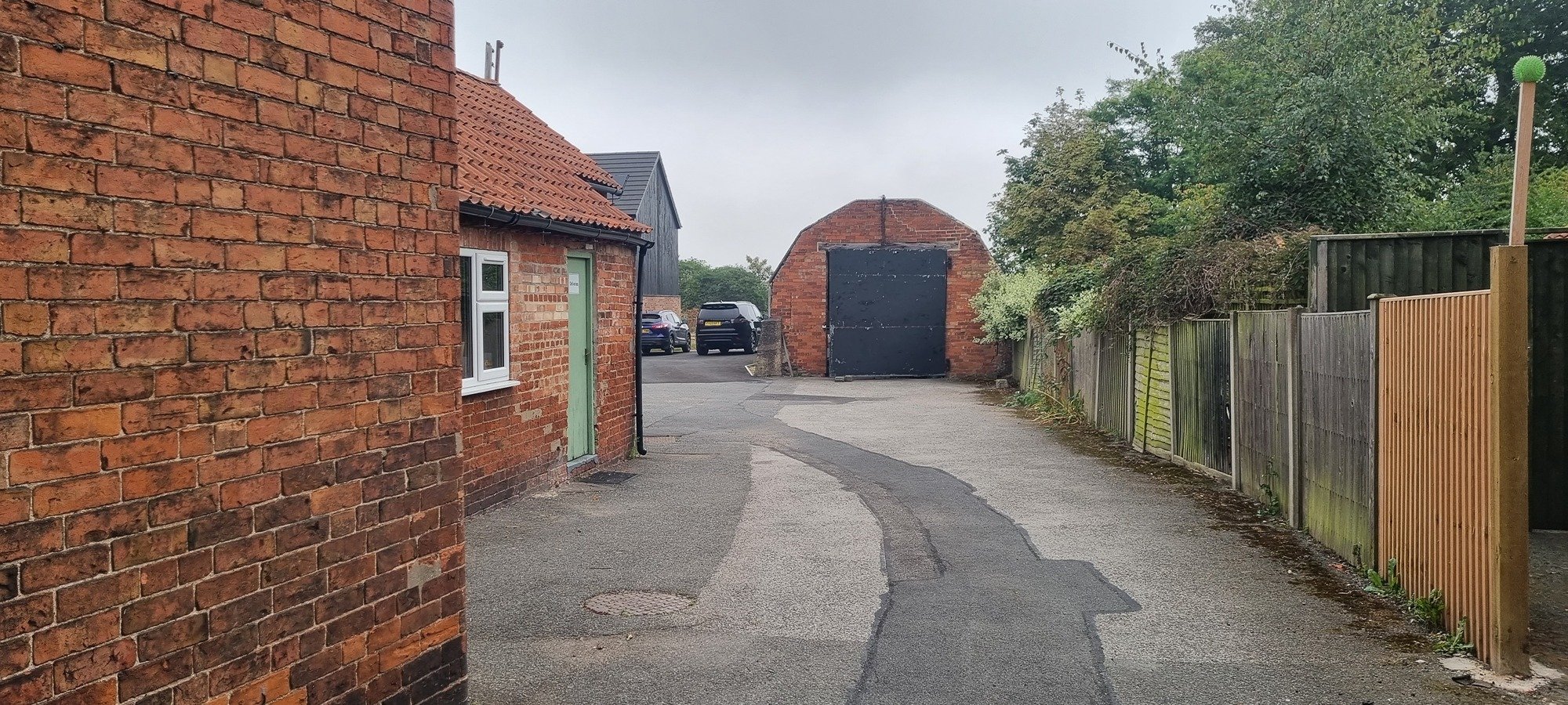 esidential site in Collingham Conservation Area prepared for planning appeal