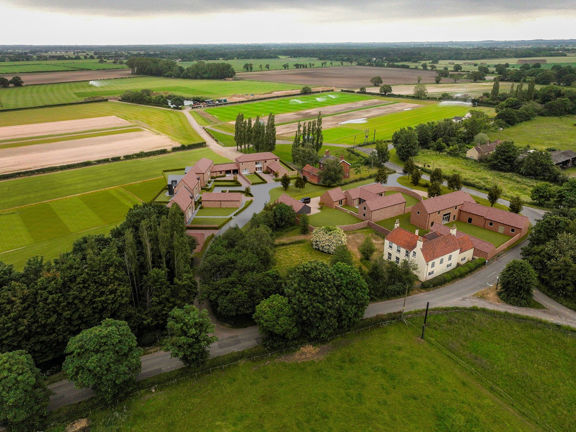 Coordinated planning, Class Q strategy and design-led solutions shaping a high-quality rural development.