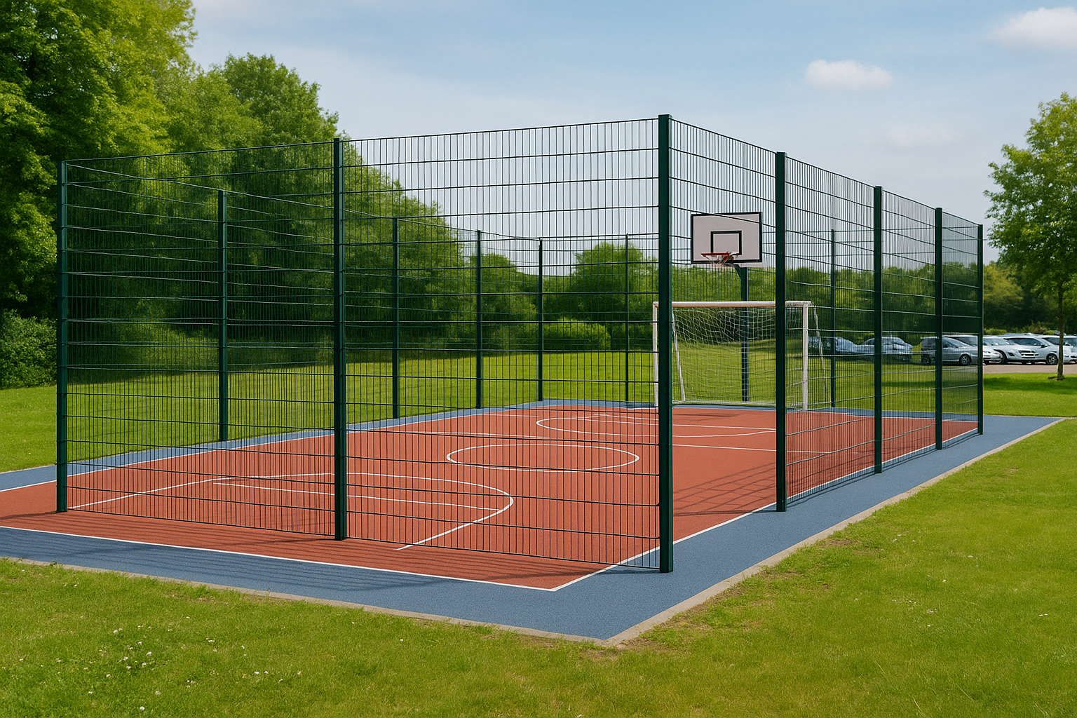 North Hykeham - New all-weather MUGA for football, basketball, netball and tennis
