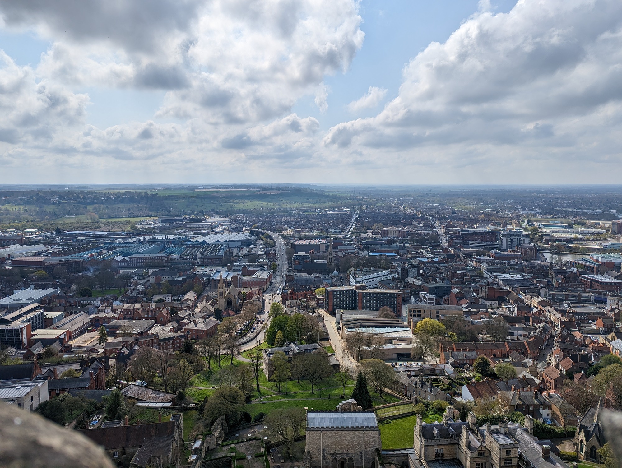 Urban development site assessed by planning consultants