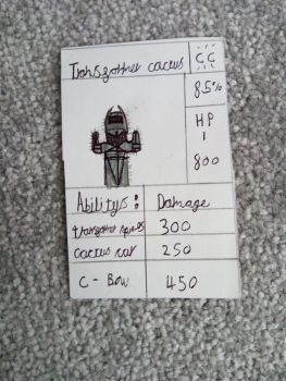 transformer cactus card