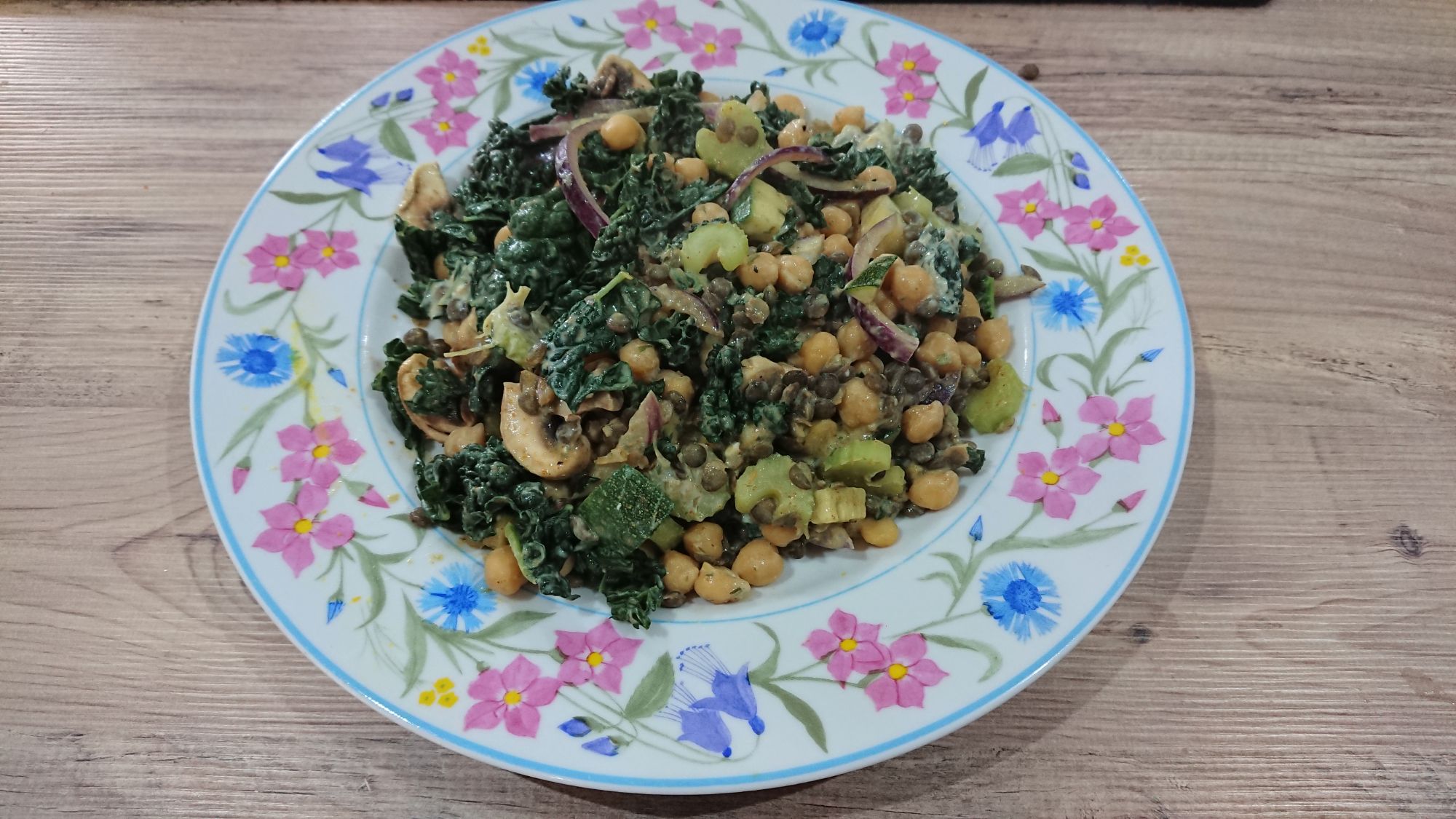 chickpea and kale