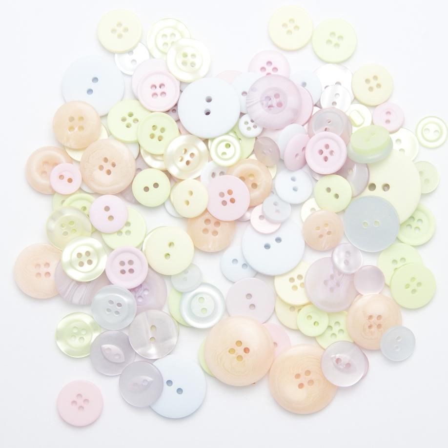50g PASTEL Buttons