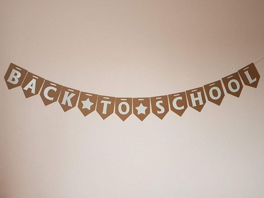 BACK TO SCHOOL Bunting. FREE DELIVERY 