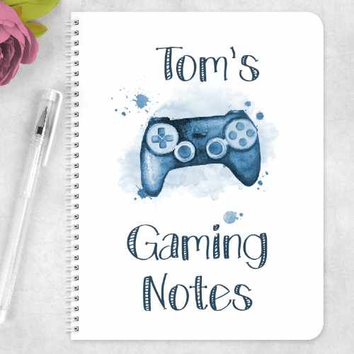 Gaming Notes Notebook