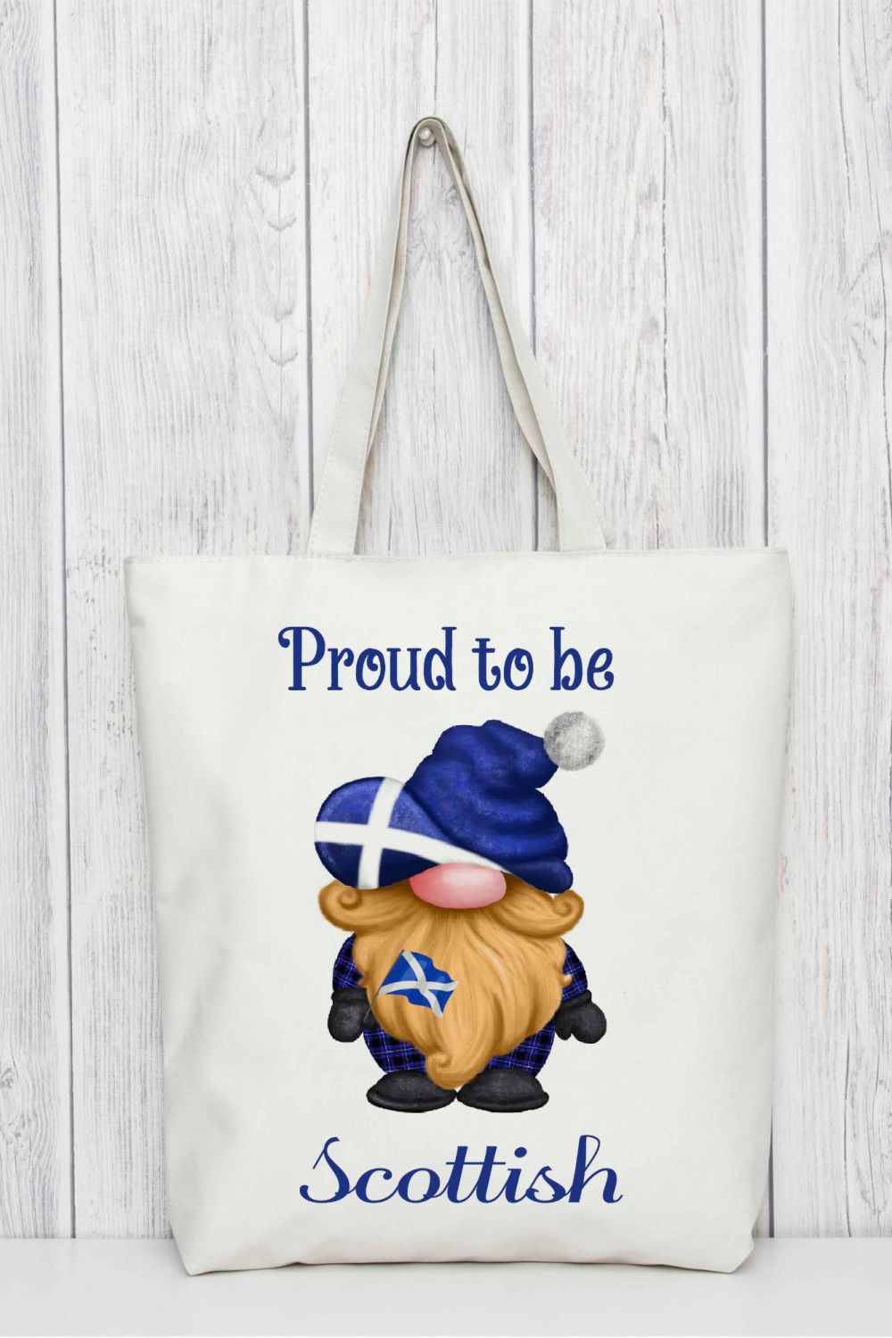 Proud to be Scottish Tote Bag - Scotland Bag for Life