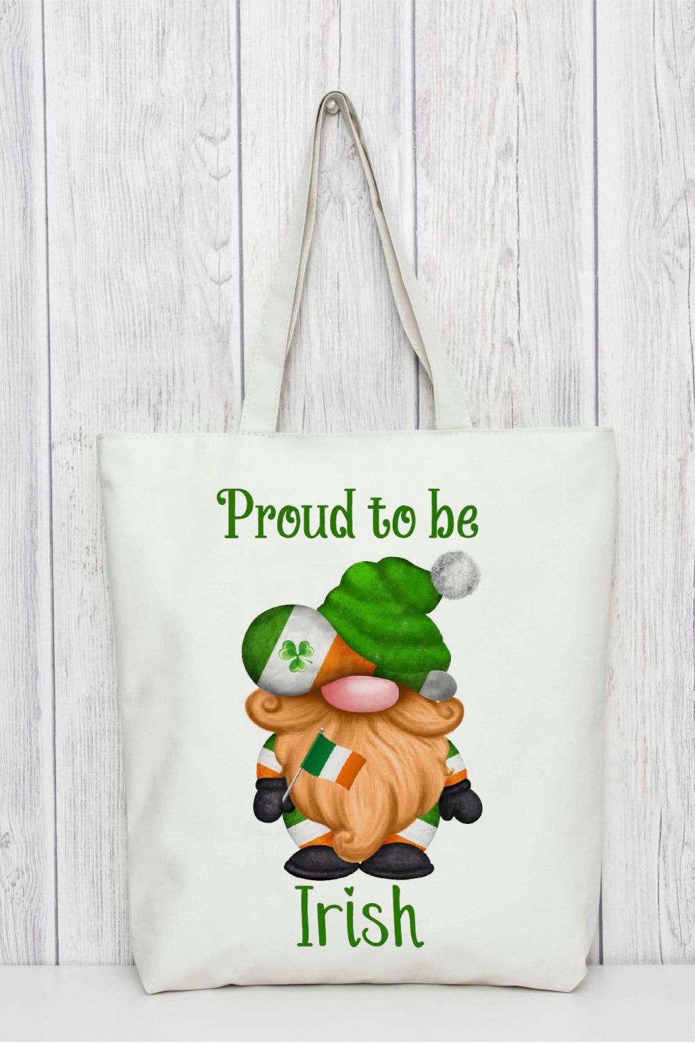 Proud to be Irish Tote Bag - Ireland Bag for Life