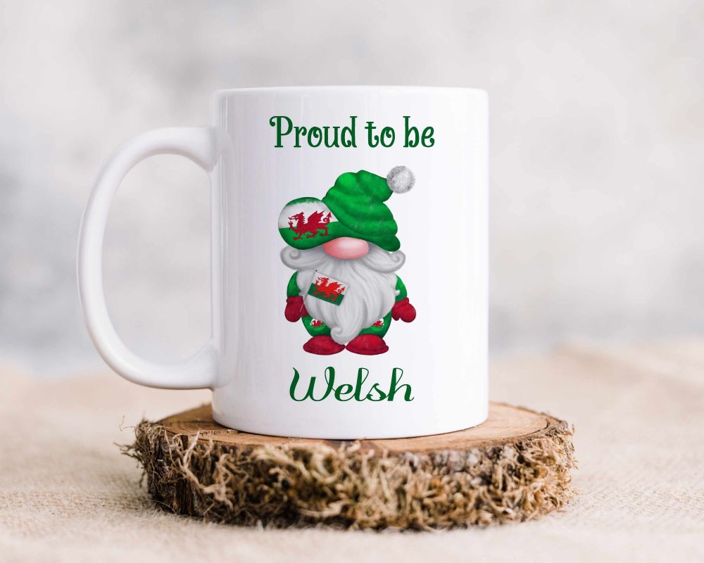 Proud to be Welsh Mug - Wales Mug