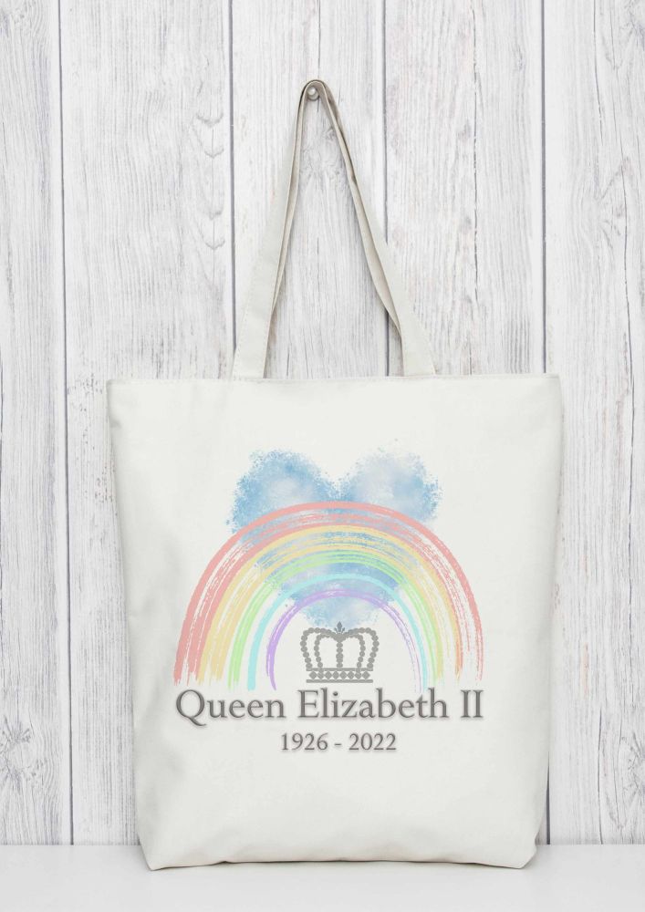 Queen Elizabeth II Tote Bag memorial tote bag
