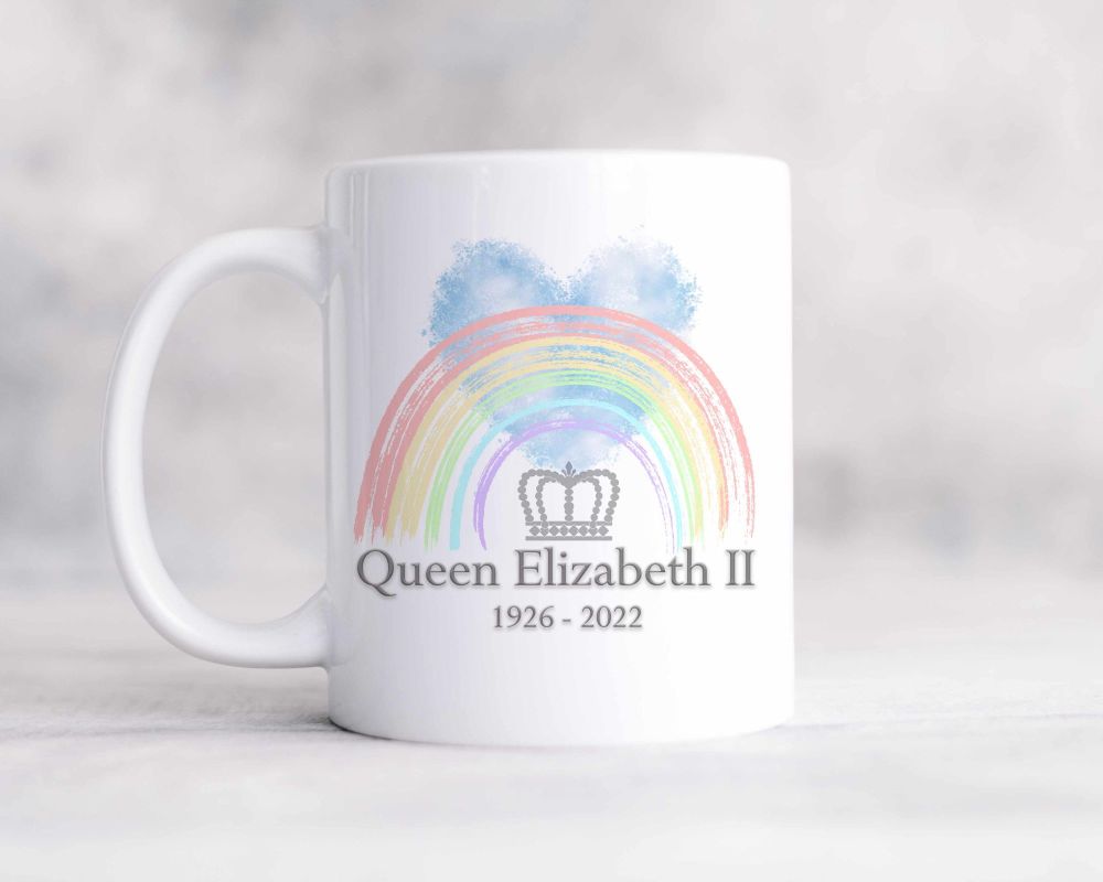 Queen Elizabeth II Mug - Memorial Monarch mug, 1926-2022 Keepsake