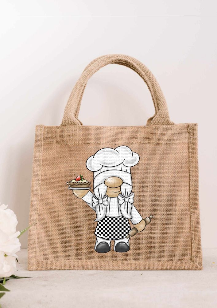 Baker Gonk / Gonkette JUTE Gift Bag