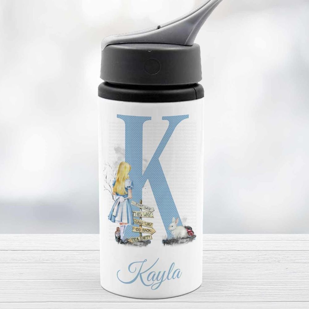 Alice Fairytale / Princess Drinks Water Bottle Personalised