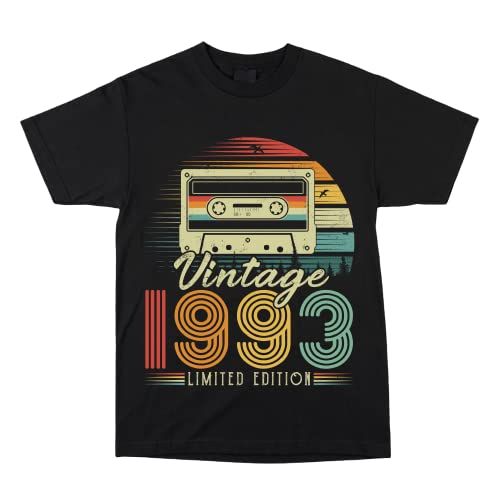 1993 30th Birthday Tshirt - cassette vintage look