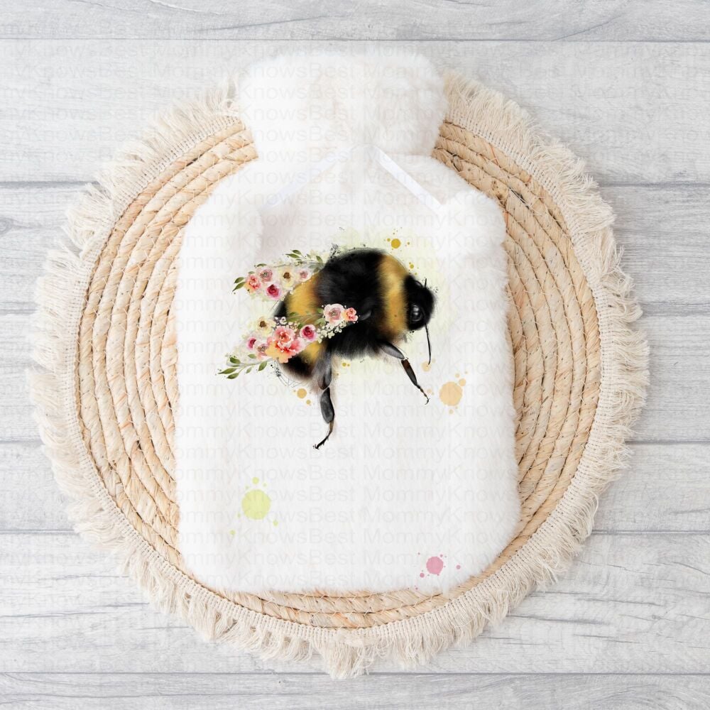 Bee  Hot Water Bottle Gift Christmas Present