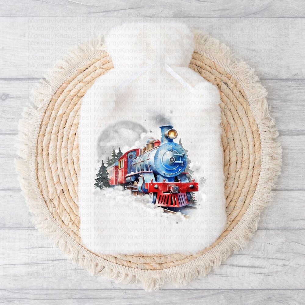 Christmas Express Train Hot Water Bottle Gift Christmas Present