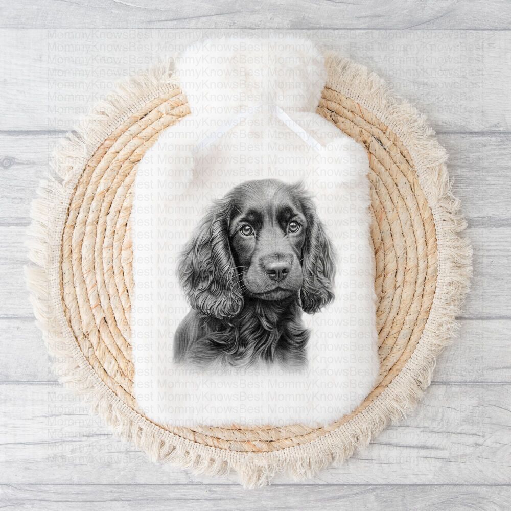 cocker spaniel Hot Water Bottle Gift Christmas Present