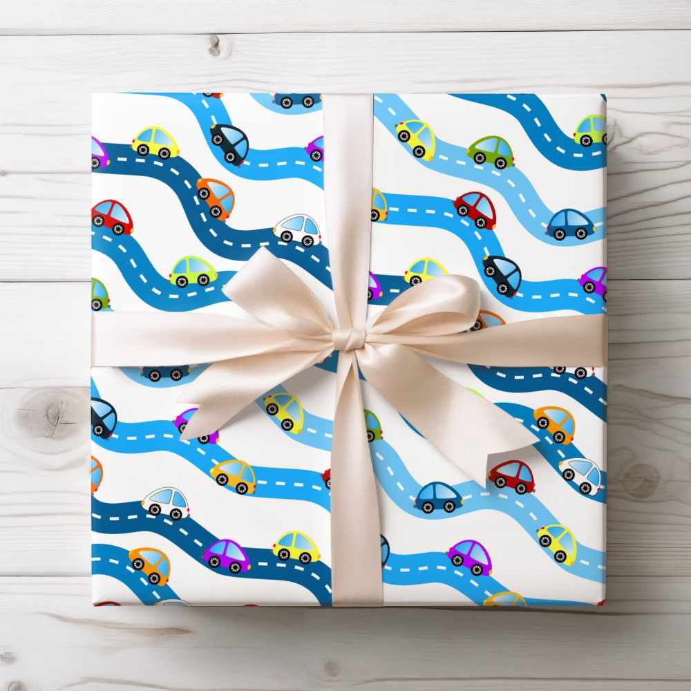 Cars wrapping paper  - A3 and rolls Eco Friendly Paper