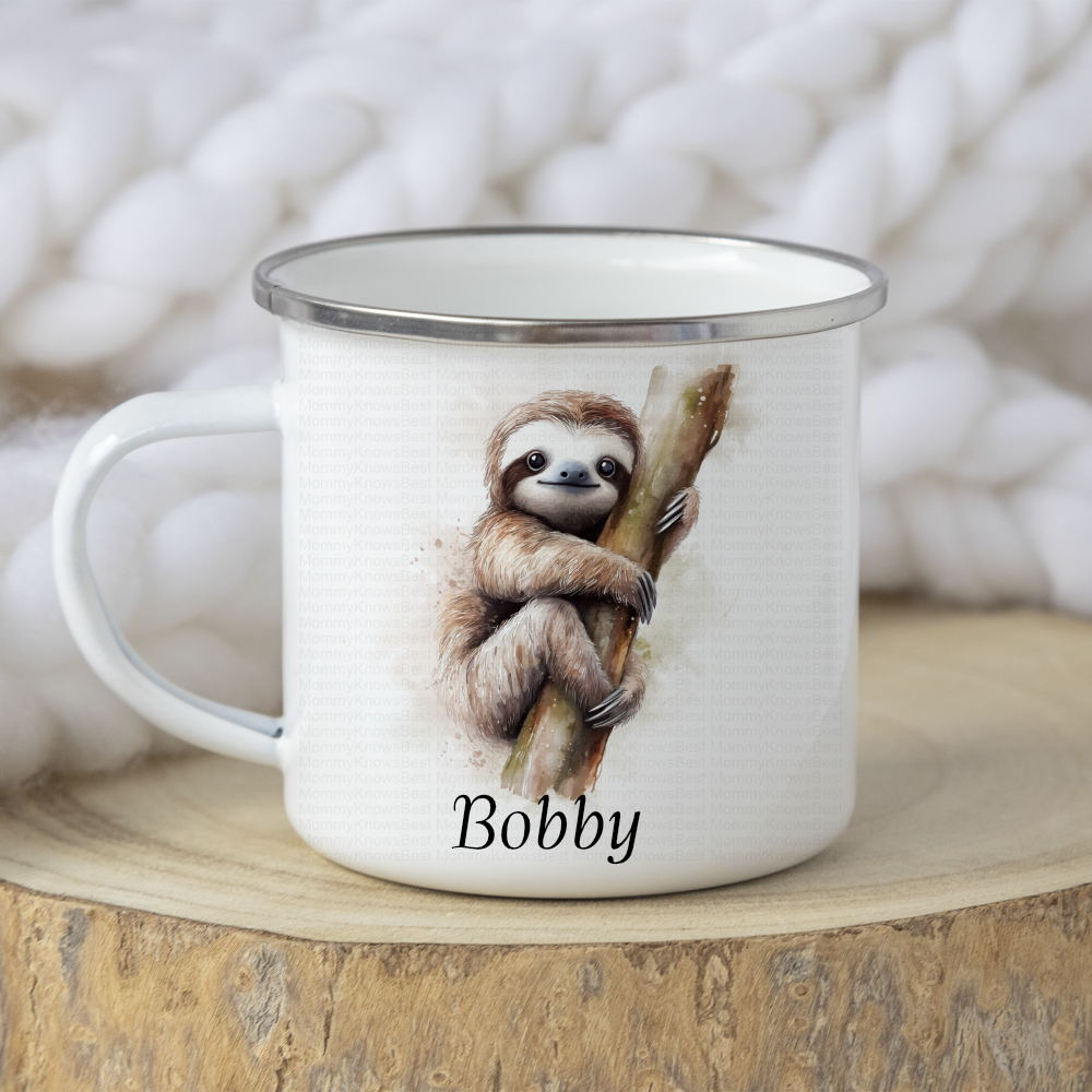 Sloth Mug Kids - Enamel / Metal