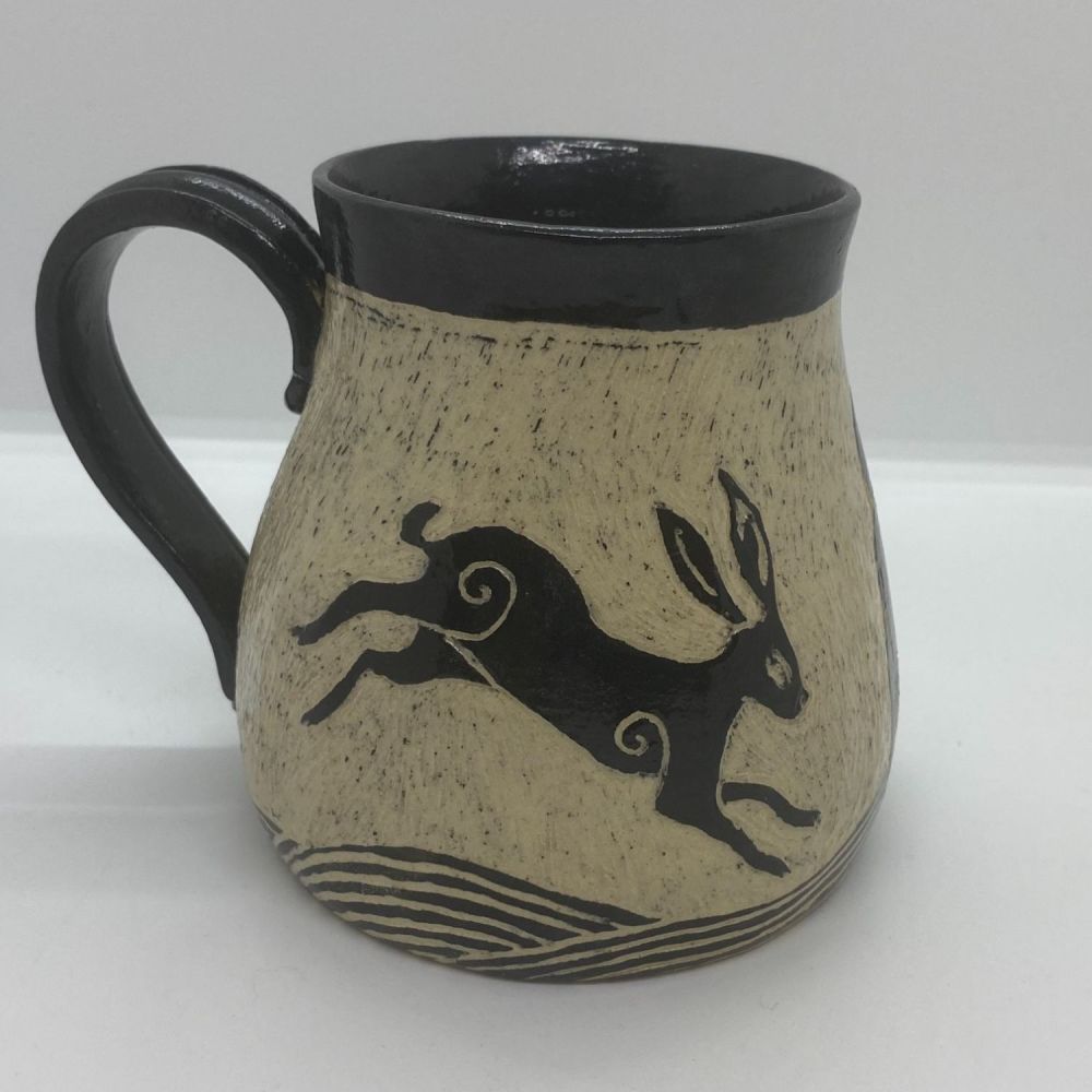 Leaping Hare Mug