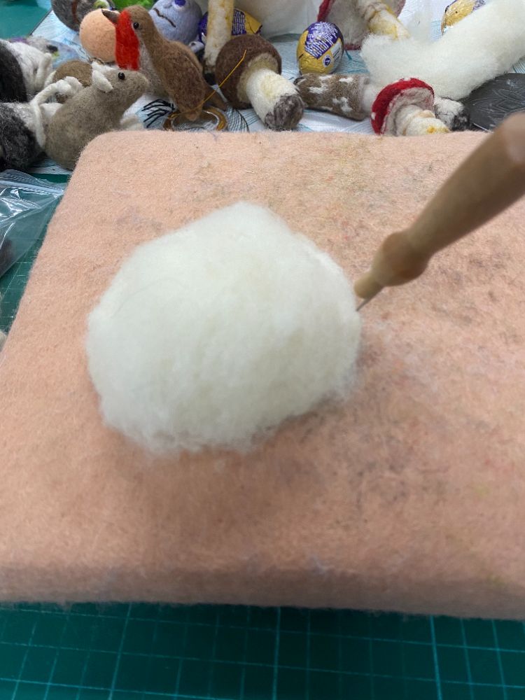 Needle-felting