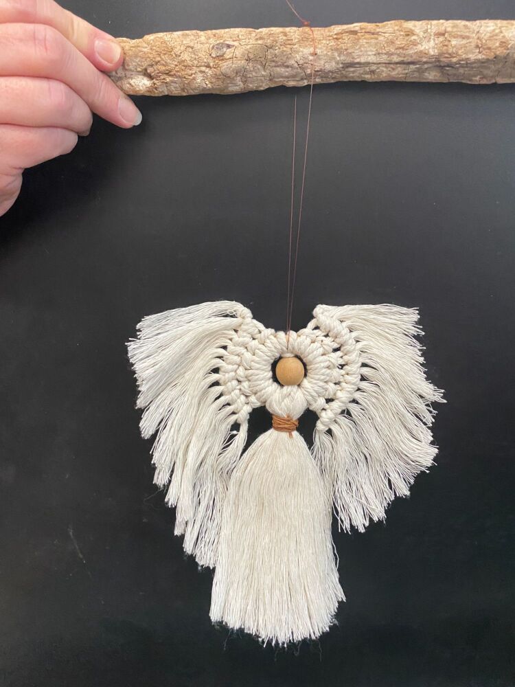 Macrame Christmas Wall Hanging