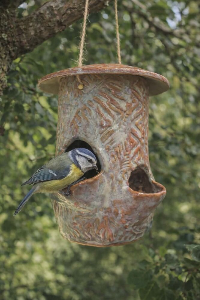 Ceramic Bird Feeder