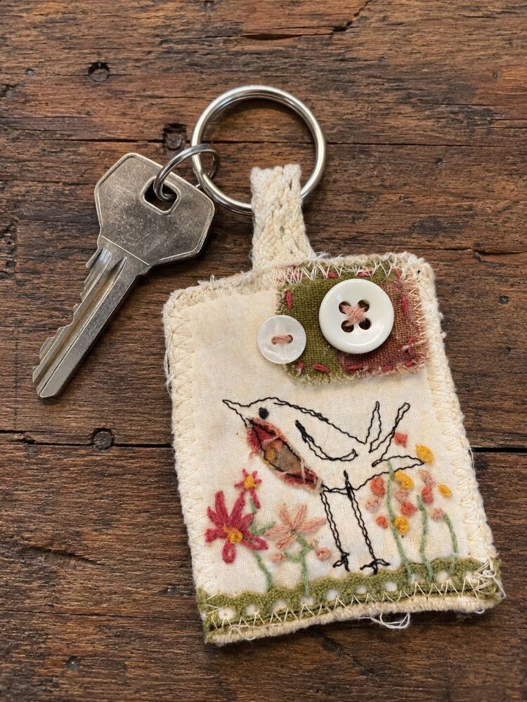 Keyring Slow Stitch Kit