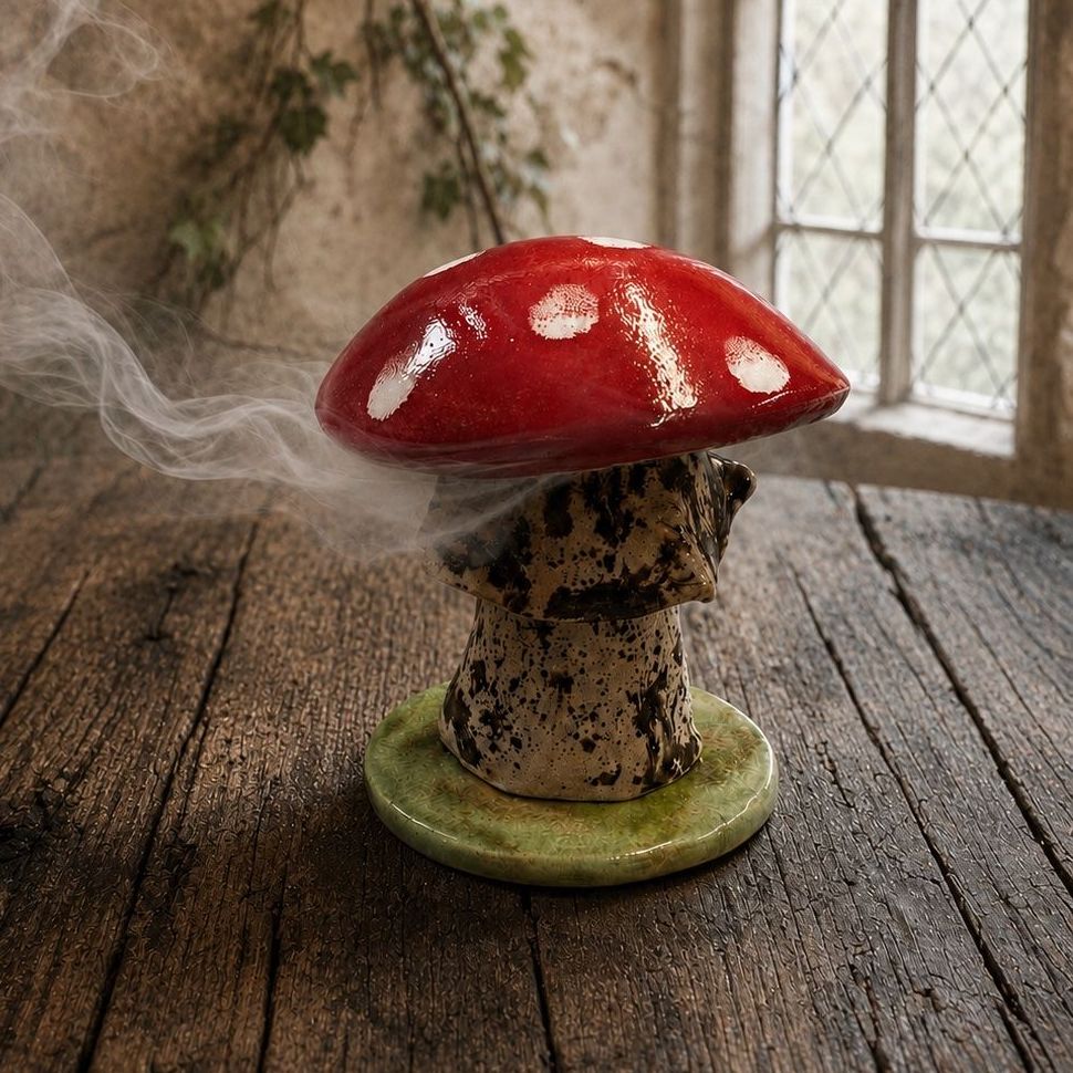 Mushroom Incense Burner