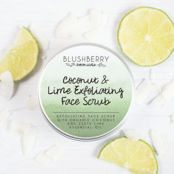 Coconut & Lime Exfoliating Face Scrub