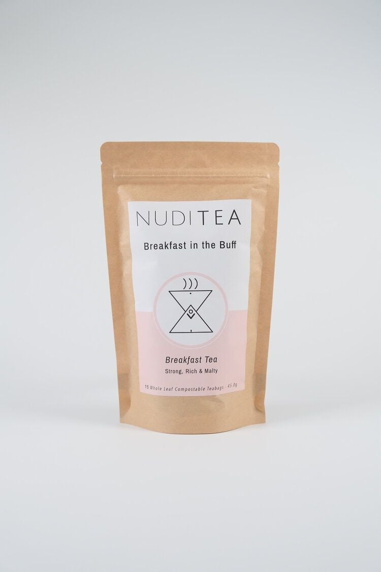 Breakfast in the Buff - 15 Whole Leaf Tea Bags