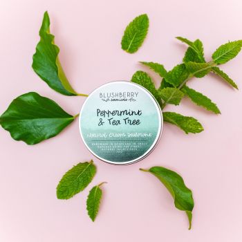 Peppermint & Tea Tree Natural Cream Deodorant