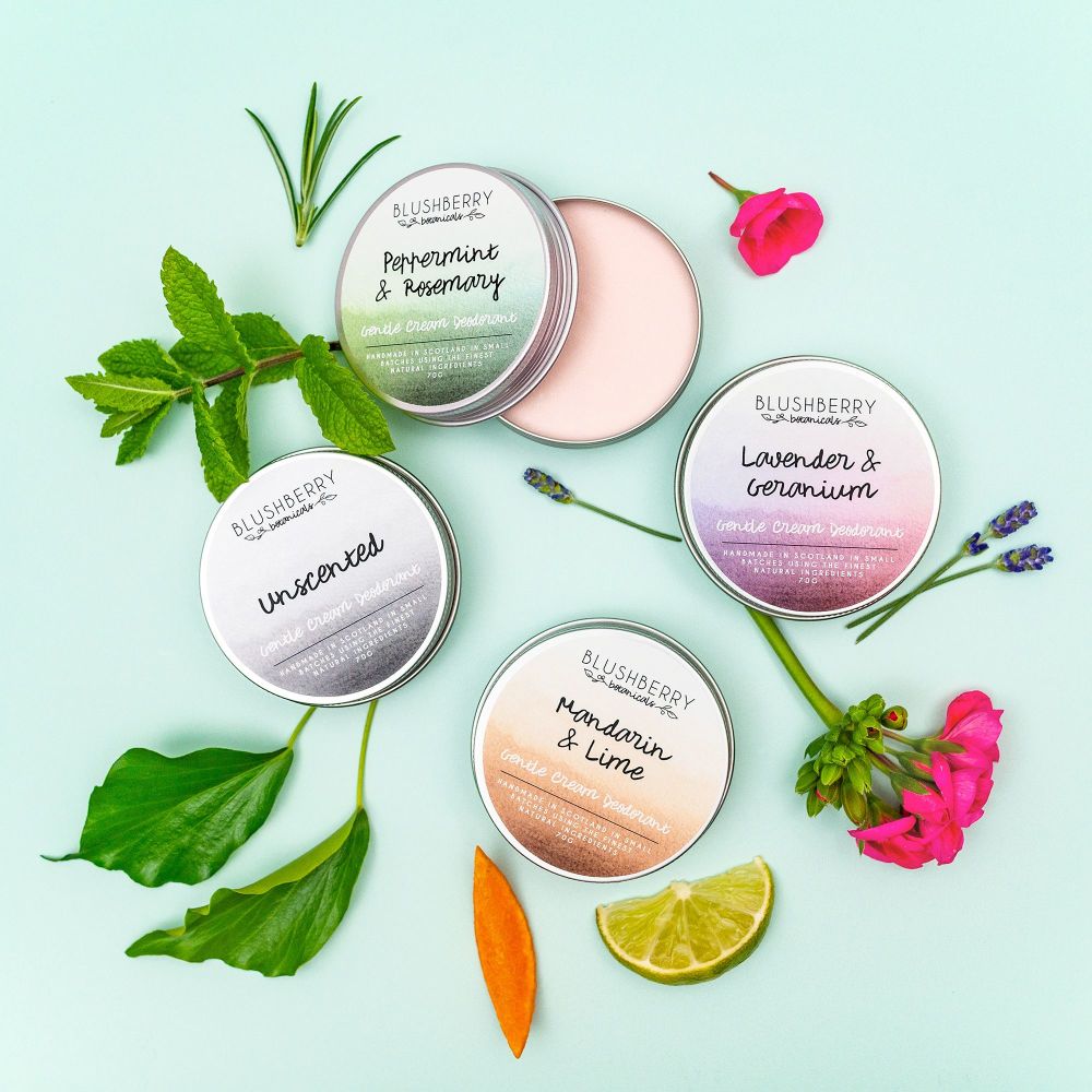 Two 70g Gentle Cream Deodorants