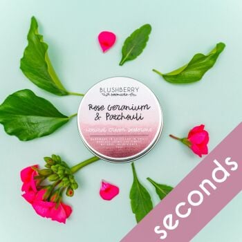 SECONDS: Rose Geranium & Patchouli Natural Cream Deodorant