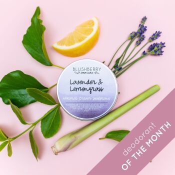 Lavender & Lemongrass Natural Cream Deodorant