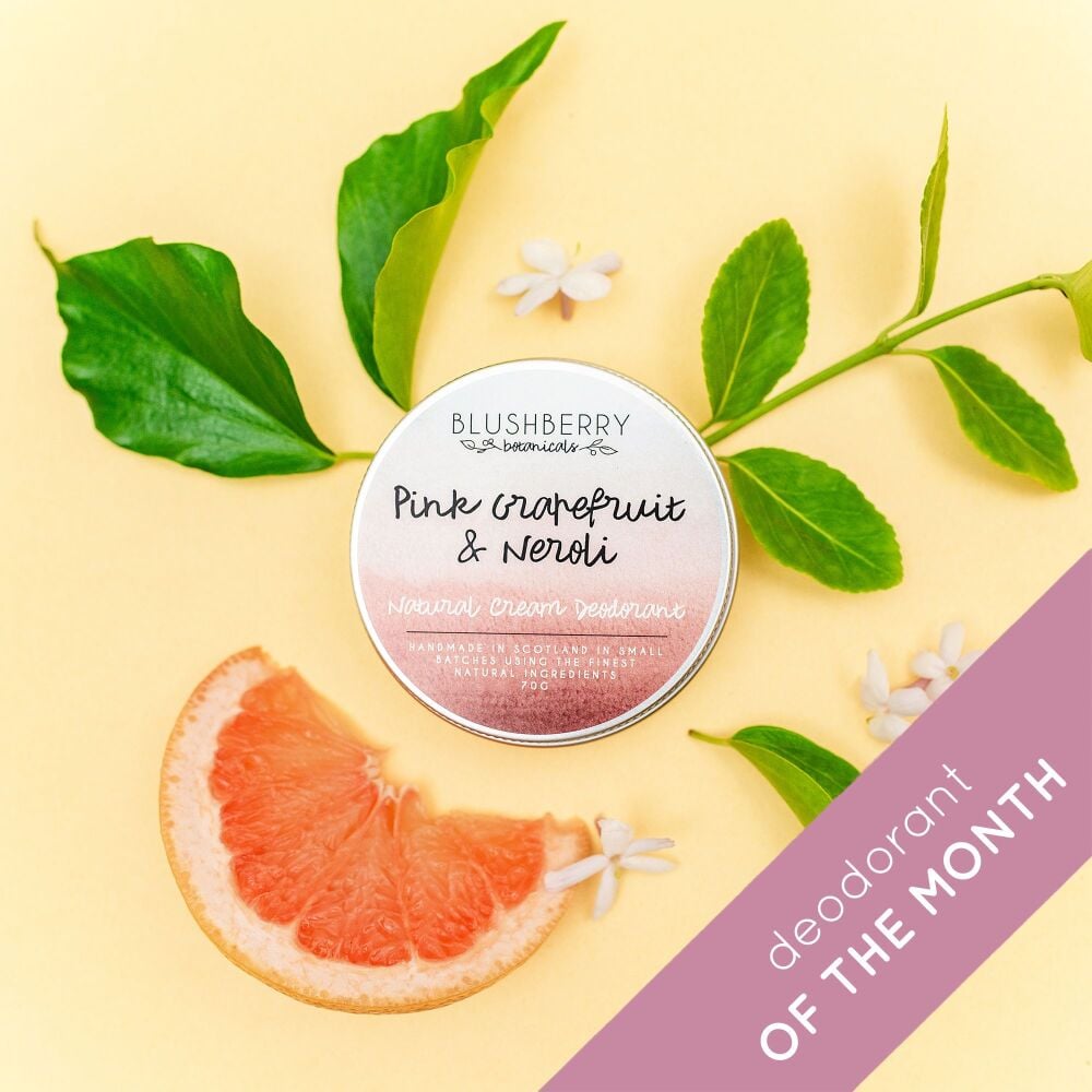 dotm Pink Grapefruit & Neroli Natural Cream Deodorant