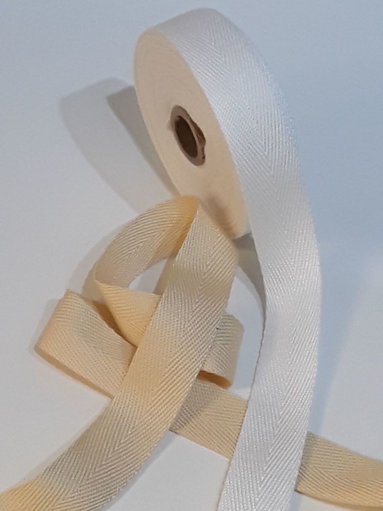 Cotton Herringbone Weave Tape