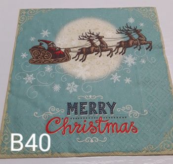 B40 - Merry Christmas