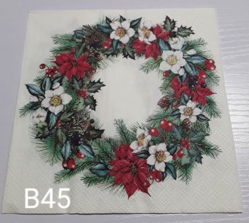 B45 - Christmas Wreath